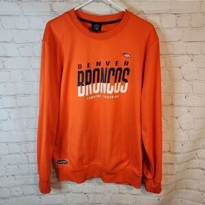 Men's NFL New Era Denver Broncos "Combine" sweater, size Large